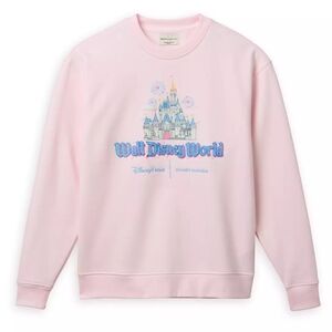 New Stoney Clover Lane Walt Disney World Cinderella Castle Pink Sweatshirt
